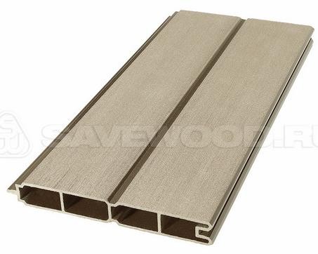 Заборный профиль из ДПК Savewood SW Agger матовый тик купить в Армавире