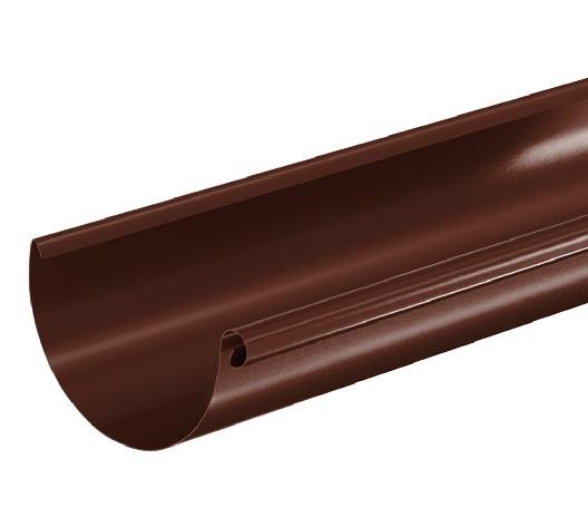 Водосток Aquasistem, система 150/100 - Водосточный желоб 3.00м RAL 8017 Коричневый купить в Армавире