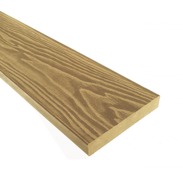 Террасная доска из ДПК Terrapol Смарт 3D Полнотелая без паза Дуб Севилья купить в Армавире