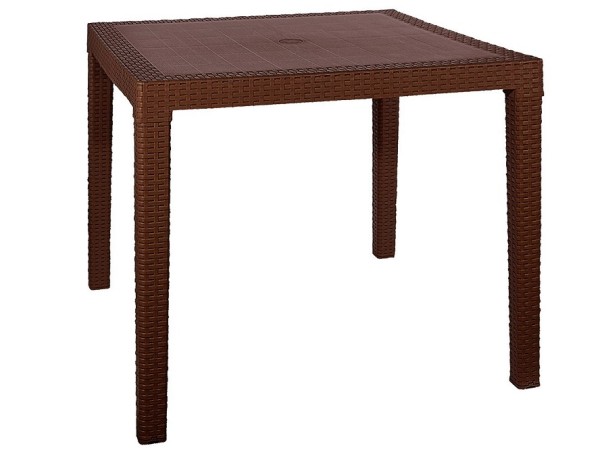 Стол квадратный FIJI Quatro Table Коричневый купить в Армавире