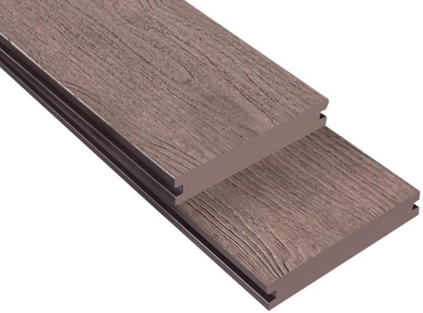 Террасная доска ДПК Outdoor 3D полнотелая NEVADA/CALIFORNIA BROWN коричневая микс купить в Армавире