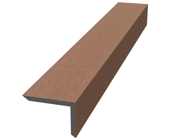 Уголок ДПК для террасной доски NauticPrime, 60x40x2900мм Кедр купить в Армавире