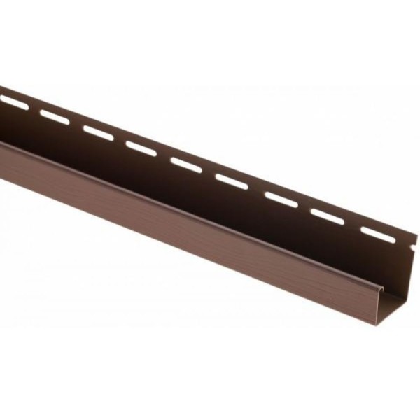 J-профиль Люкс Крашенный, T-15, ВН, Тёмный Орех купить в Армавире