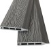 Заборная панель шип-паз EasyDecking Wood-Х 146х20 Серый купить в Армавире