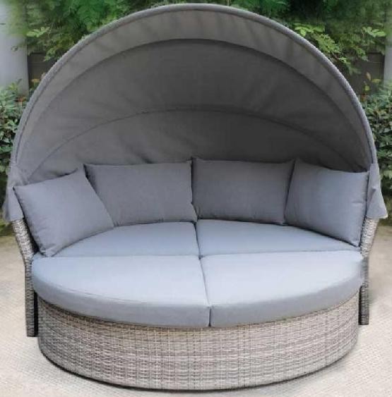 Диван-Трансформер AFINA плетеный из иск. ротанга AFM-325G Grey купить в Армавире