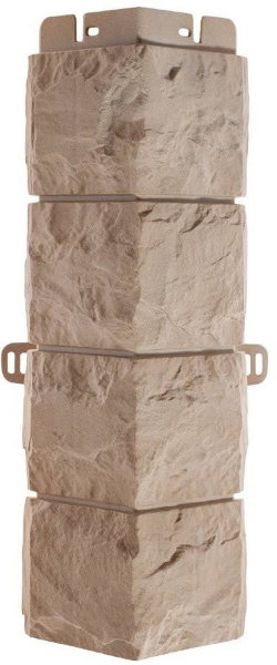 Фасадная панель Наружный угол фагот (талдомский), 0,45 х 0,13м (н) купить в Армавире