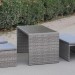 Диван-Трансформер AFINA плетеный из иск. ротанга S330G-W78 Grey купить в Армавире