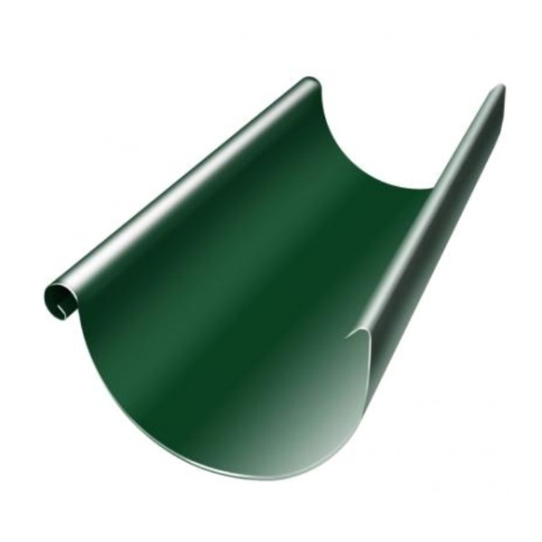 Водосток Grand Line 125x90 – Желоб 3м RAL 6005 купить в Армавире