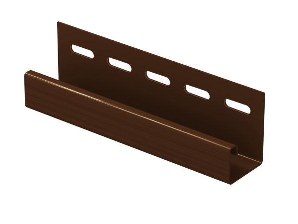 J-планка Ю-пласт Классика коричневая купить в Армавире