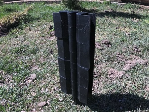 Угловой элемент поворотный, пластиковый от 60° до 300° для доски 300х30 мм из ДПК чёрный Holzhof купить в Армавире
