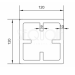 Столб SEQUOIA Evolution 3D WOOD GRAY купить в Армавире