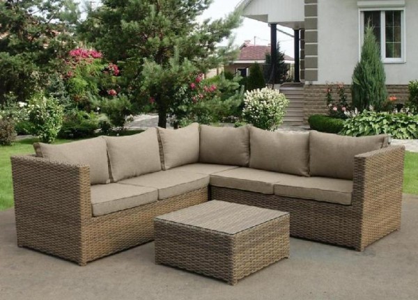Комплект мебели AFINA плетеной из иск. ротанга YR825B Beige купить в Армавире