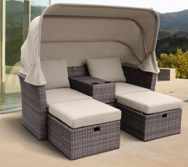 Комплект мебели AFINA плетеной из иск. ротанга AFM-330B Brown купить в Армавире