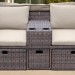 Комплект мебели AFINA плетеной из иск. ротанга AFM-330B Brown купить в Армавире