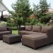 Комплект мебели AFINA плетеной из иск. ротанга YR821A Brown/Beige купить в Армавире