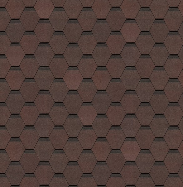 Гибкая черепица Docke, коллекция Шеффилд – Зрелый каштан купить в Армавире