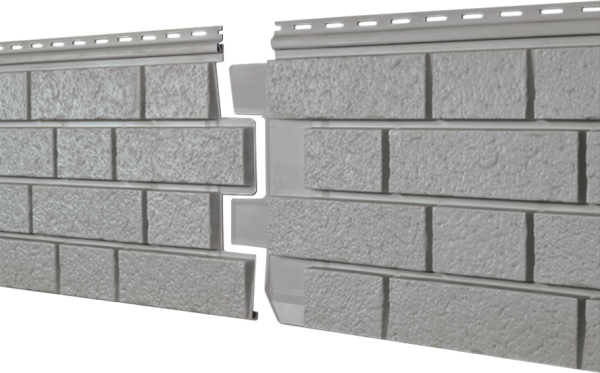 Фасадная панель Ю-пласт Стоун Хаус S-Lock Клинкер Нордик дым купить в Армавире