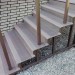 Ступень ДПК Outdoor Havana/Вельвет полнотелая серая  микс купить в Армавире