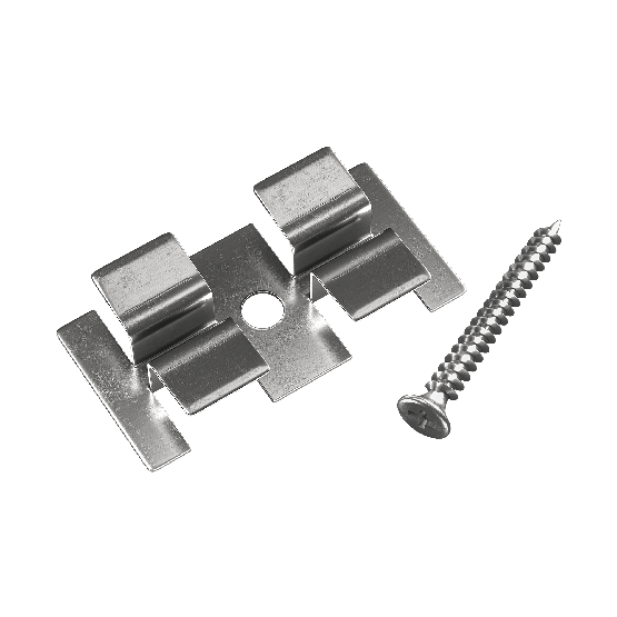 Клипса с саморезом, Grinder шовный монтаж 5 mm купить в Армавире