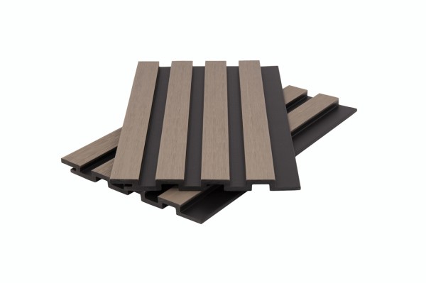 Стеновая панель брусковая двухцветная co-extrusion, snow mix купить в Армавире