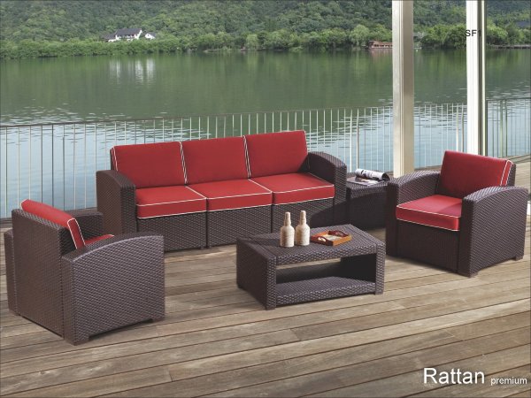 Уличные диваны и кресла коллекции Rattan Premium 5  купить в Армавире