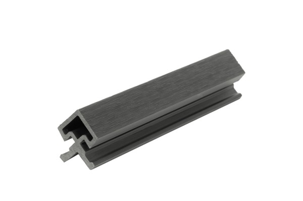 Угол внешний для фасадной панели co-extrusion, grey dark купить в Армавире
