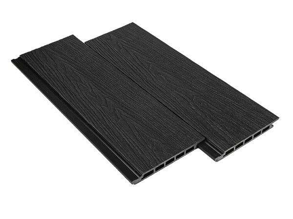 Фасадная панель из ДПК Deckart Vista 3D с текстурой дерева Графит купить в Армавире