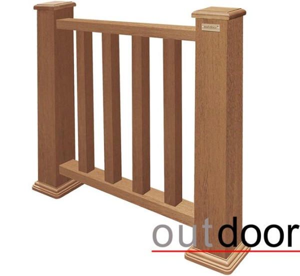 Ограждение из ДПК Outdoor Классик 3D STORM дуб купить в Армавире