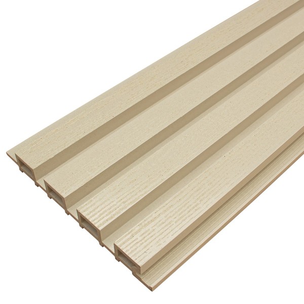 Фасадная доска из ДПК Faynag Wood Рейка Слоновая кость купить в Армавире