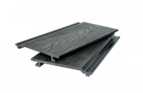 Фасадная доска 3D WOOD BRUSHING, чёрный купить в Армавире