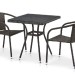 Комплект плетеной мебели AFINA из иск. ротанга T282BNT/Y137C-W53 Brown 2Pcs купить в Армавире