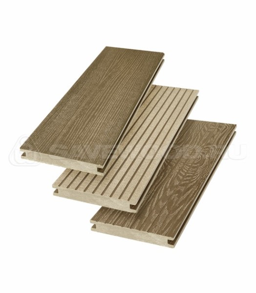 Террасная доска SW Fraxinus (R) полнотелая «SaveWood» Тик купить в Армавире
