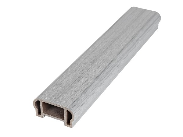 Перила верхнее фигурное Woodvex Co-Extrusion Серый купить в Армавире