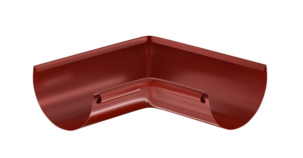 Водосток Aquasistem, система 150x100 - Угол желоба, внутренний 90° RR 29 Бургундский купить в Армавире