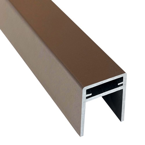 П-профиль Алюминиевый EasyDecking 35x25 Венге купить в Армавире