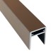 П-профиль Алюминиевый EasyDecking 35x25 Венге купить в Армавире