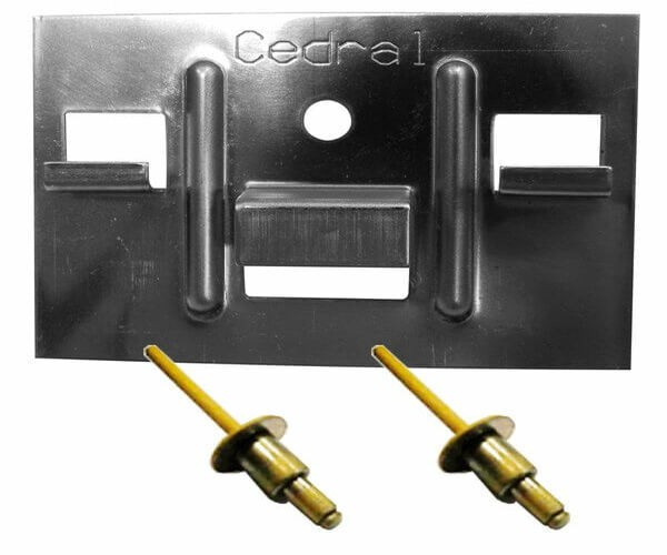 КЛЯММЕР + ЗАКЛЁПКА ДЛЯ CEDRAL CLICK 250 ШТ купить в Армавире