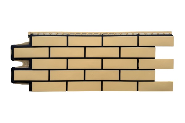 ФП Grand Line клинкерный кирпич ПРЕМИУМ Песочный (шов RAL 9005) купить в Армавире