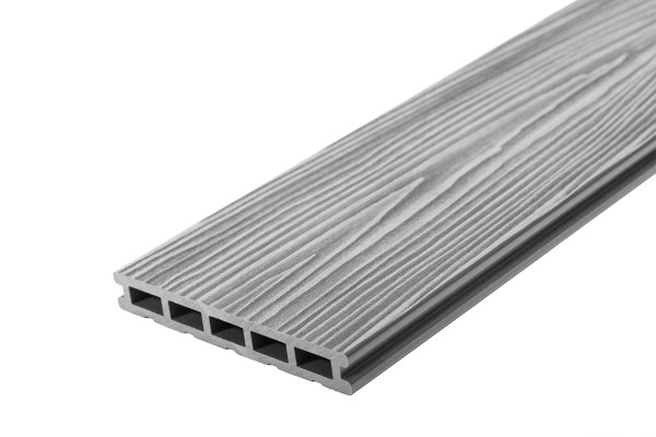 Террасная доска из ДПК RusDecking Unodeck Mogano - Серый купить в Армавире