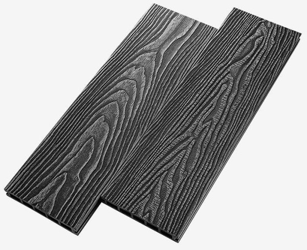 Террасная доска из ДПК RusDecking Unodeck Vintage - Графит купить в Армавире