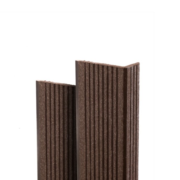 Угол торцевой Ecodecking Техно 70х35x3000 Шоколад купить в Армавире