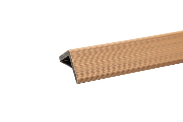 Уголок торцевой Ecodecking Скай коэкструзия 45х45х3000 Бук купить в Армавире