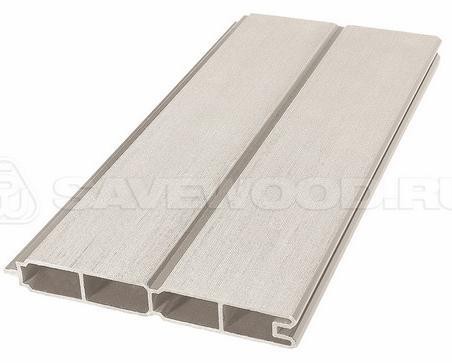 Заборный профиль из ДПК Savewood SW Agger матовый бежевый купить в Армавире